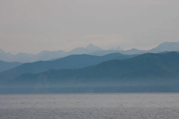 Pemandangan Picturesque Danau Baikal Wilayah Irkutsk Rusia — Stok Foto