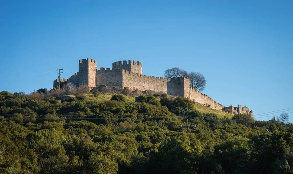 Imagen Castillo Platamon Centro Grecia — Foto de Stock