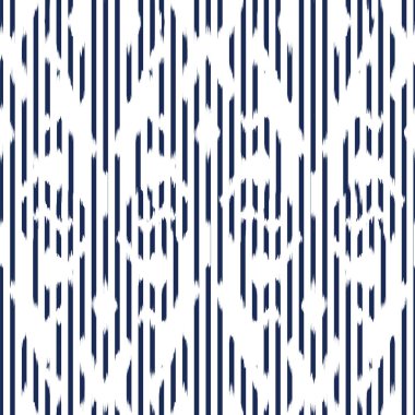 Ikat Dikişsiz desen tasarım kumaşlar için