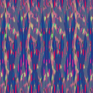 Ikat Dikişsiz desen tasarım kumaşlar için