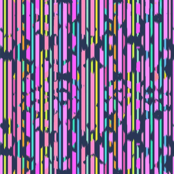 Ikat Seamless Pattern Design для ткани — стоковое фото