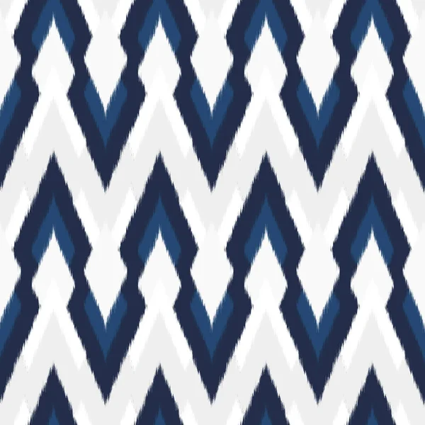 Ikat Seamless Pattern Design for Fabric — Stock Photo, Image