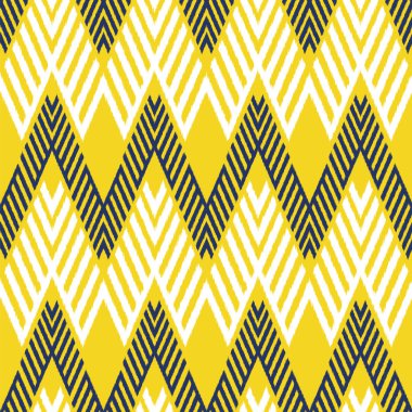 Ikat Dikişsiz desen tasarım kumaşlar için