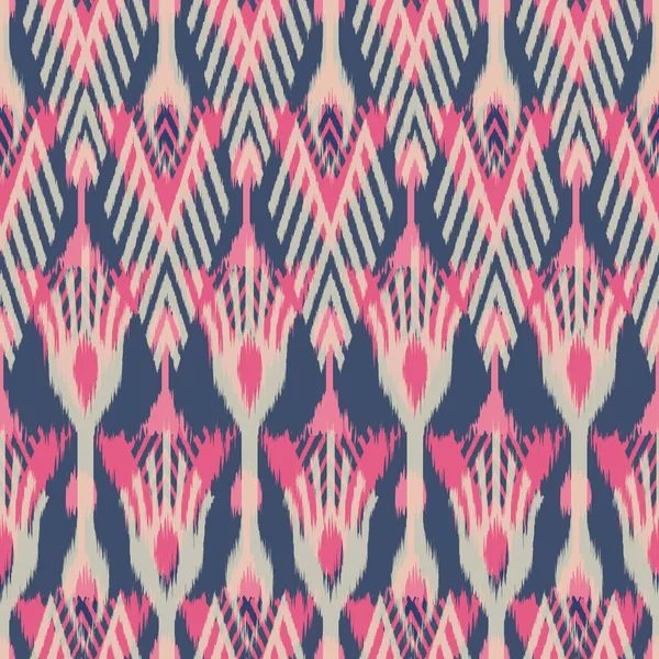 Ikat motif sans couture comme tissu, rideau, design textile, wallpa — Photo