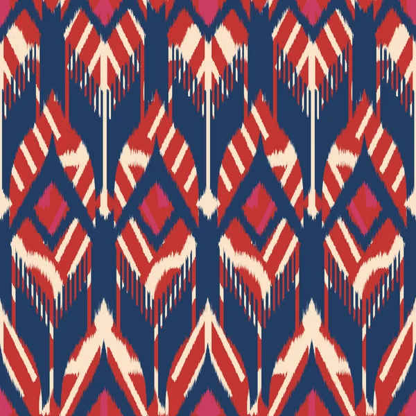 Ikat Dikişsiz desen tasarım kumaşlar için