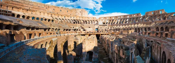 Рим Италия Сентября 2016 Года Панорама Внутренней Части Колизея Риме — стоковое фото