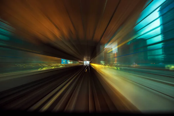 Tünel bulanık bakış — Stok fotoğraf