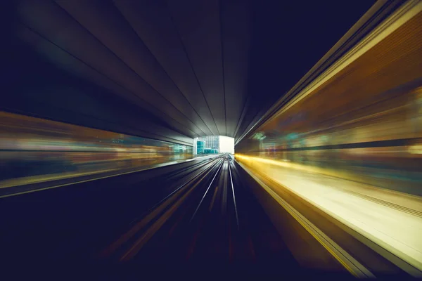 Tünel bulanık bakış — Stok fotoğraf