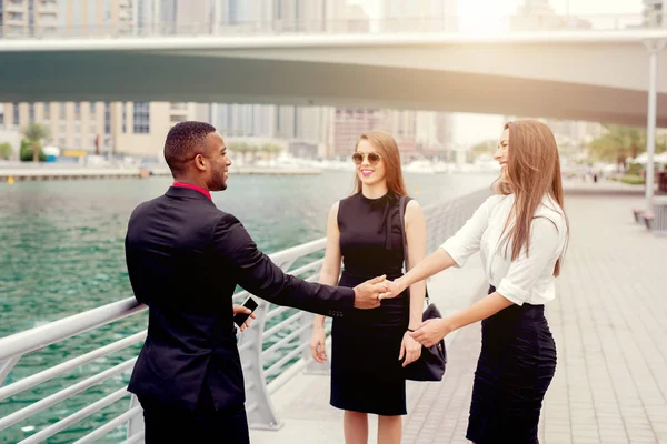 Business people having meeting — Stock Photo, Image