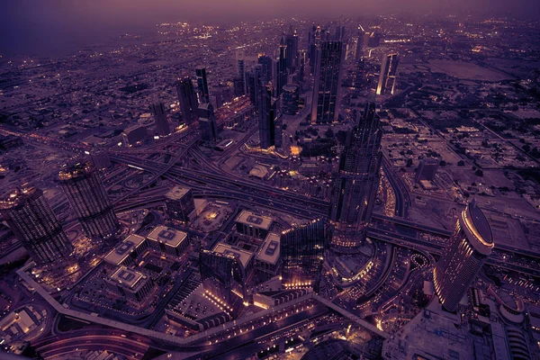 Paysage urbain spectaculaire de Dubaï — Photo