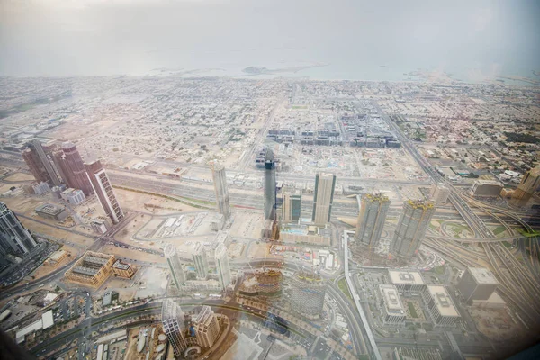 Paisagem urbana espetacular de Dubai — Fotografia de Stock