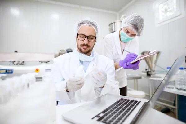 Young handsome scientist — Stock Photo, Image