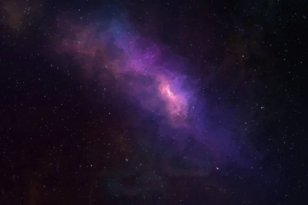 Hvězdné Pole Barevné Hvězdnou Noční Oblohu Mlhoviny Galaxie Vesmíru Astronomie — Stock fotografie