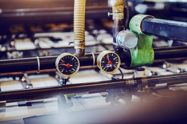 Detail Van Drukmachine — Stockfoto