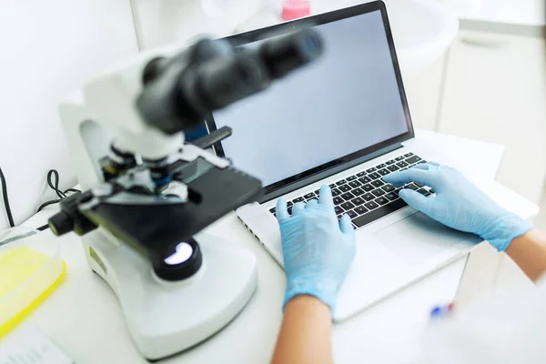 Testes Prevenção Espalhando Vírus Contagioso Uma Pandemia Mundial Medidas Emergência — Fotografia de Stock