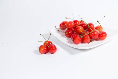 Çok lezzetli meyve kiraz olduğunu