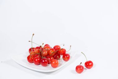 Çok lezzetli meyve kiraz olduğunu