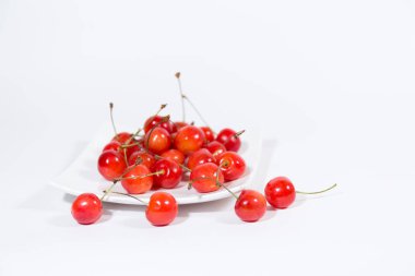 Çok lezzetli meyve kiraz olduğunu