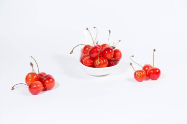 Çok lezzetli meyve kiraz olduğunu