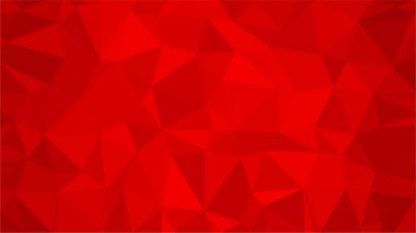Kırmızı poligon resimde arka plan. Düşük Poli stili.
