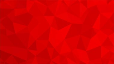 Kırmızı poligon resimde arka plan. Düşük Poli stili.