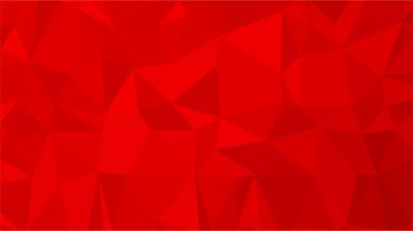 Kırmızı poligon resimde arka plan. Düşük Poli stili.