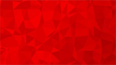 Kırmızı poligon resimde arka plan. Düşük Poli stili.