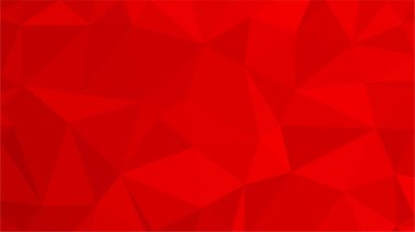 Kırmızı poligon resimde arka plan. Düşük Poli stili.