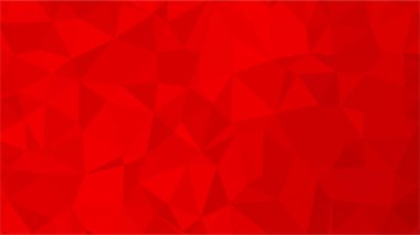 Kırmızı poligon resimde arka plan. Düşük Poli stili.