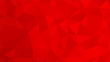Kırmızı poligon resimde arka plan. Düşük Poli stili.