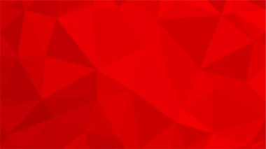Kırmızı poligon resimde arka plan. Düşük Poli stili.