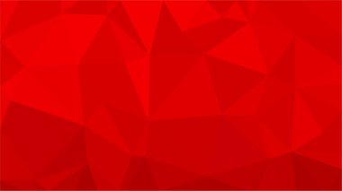 Kırmızı poligon resimde arka plan. Düşük Poli stili.