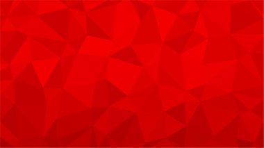 Kırmızı poligon resimde arka plan. Düşük Poli stili.