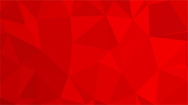 Kırmızı poligon resimde arka plan. Düşük Poli stili.