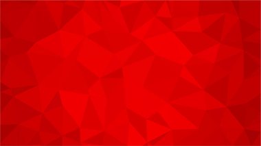 Kırmızı poligon resimde arka plan. Düşük Poli stili.