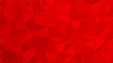 Kırmızı poligon resimde arka plan. Düşük Poli stili.