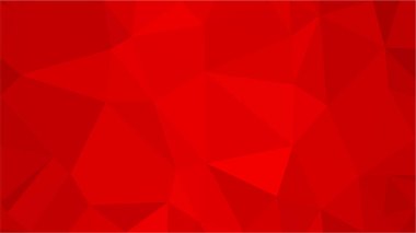 Kırmızı poligon resimde arka plan. Düşük Poli stili.