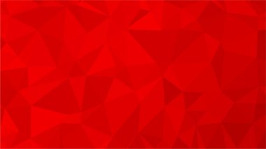 Kırmızı poligon resimde arka plan. Düşük Poli stili.