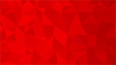 Kırmızı poligon resimde arka plan. Düşük Poli stili.