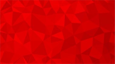 Kırmızı poligon resimde arka plan. Düşük Poli stili.
