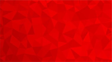 Kırmızı poligon resimde arka plan. Düşük Poli stili.