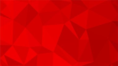 Kırmızı poligon resimde arka plan. Düşük Poli stili.