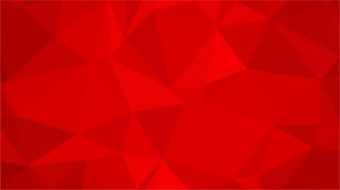 Kırmızı poligon resimde arka plan. Düşük Poli stili.