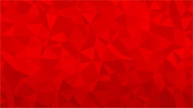Kırmızı poligon resimde arka plan. Düşük Poli stili.