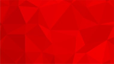 Kırmızı poligon resimde arka plan. Düşük Poli stili.