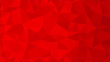 Kırmızı poligon resimde arka plan. Düşük Poli stili.