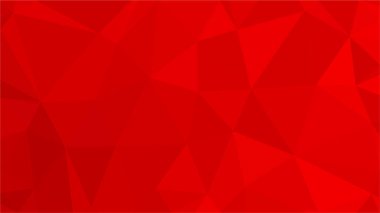 Kırmızı poligon resimde arka plan. Düşük Poli stili.