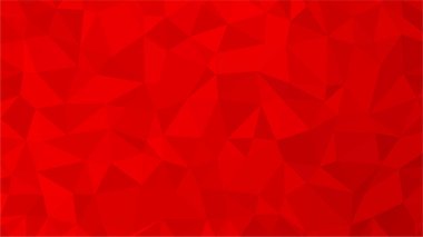 Kırmızı poligon resimde arka plan. Düşük Poli stili.