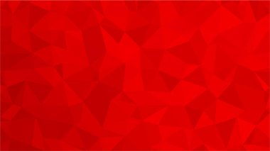 Kırmızı poligon resimde arka plan. Düşük Poli stili.