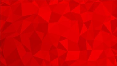 Kırmızı poligon resimde arka plan. Düşük Poli stili.